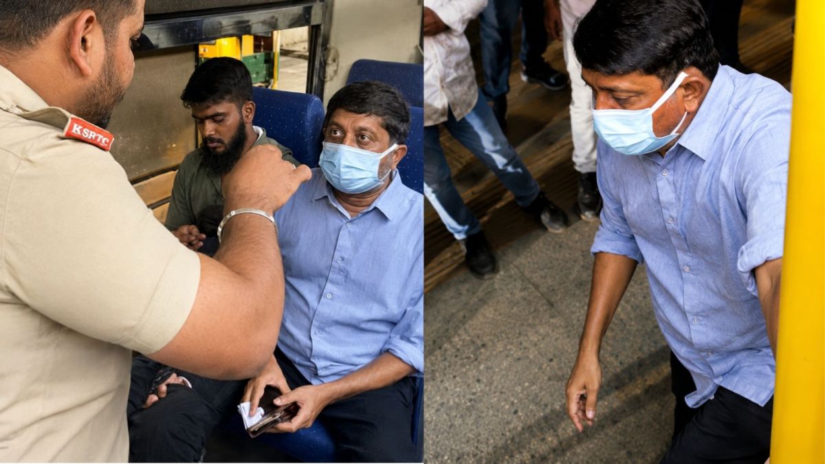 মাস্ক পড়ে বাসে উঠলেন পরিবহনমন্ত্রী, ভাঙতি না থাকায় নামিয়ে দিলেন কন্ডাক্টর