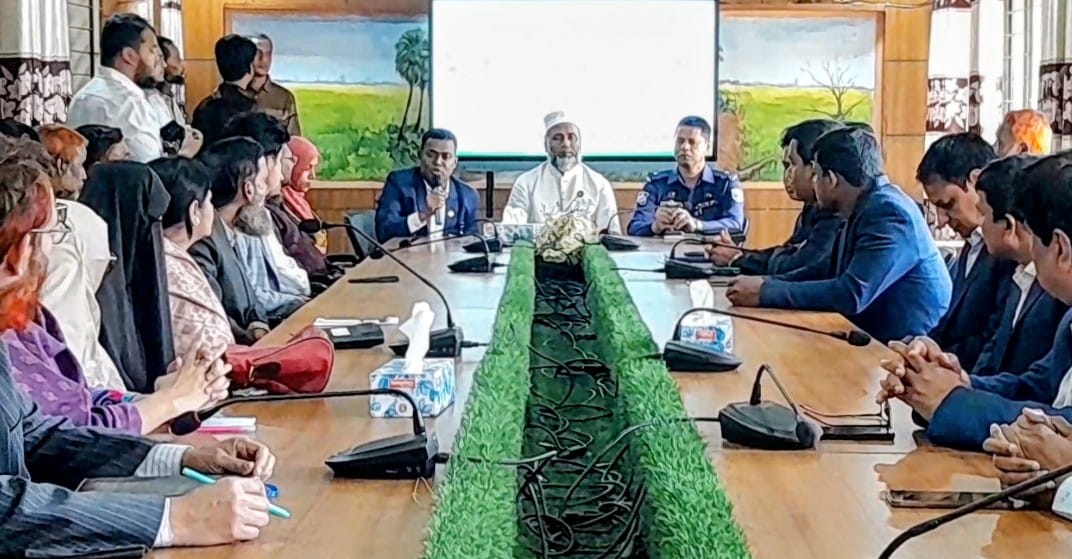 নাচোল উপজেলা প্রশাসনের সাথে এমপি’র মতবিনিময়