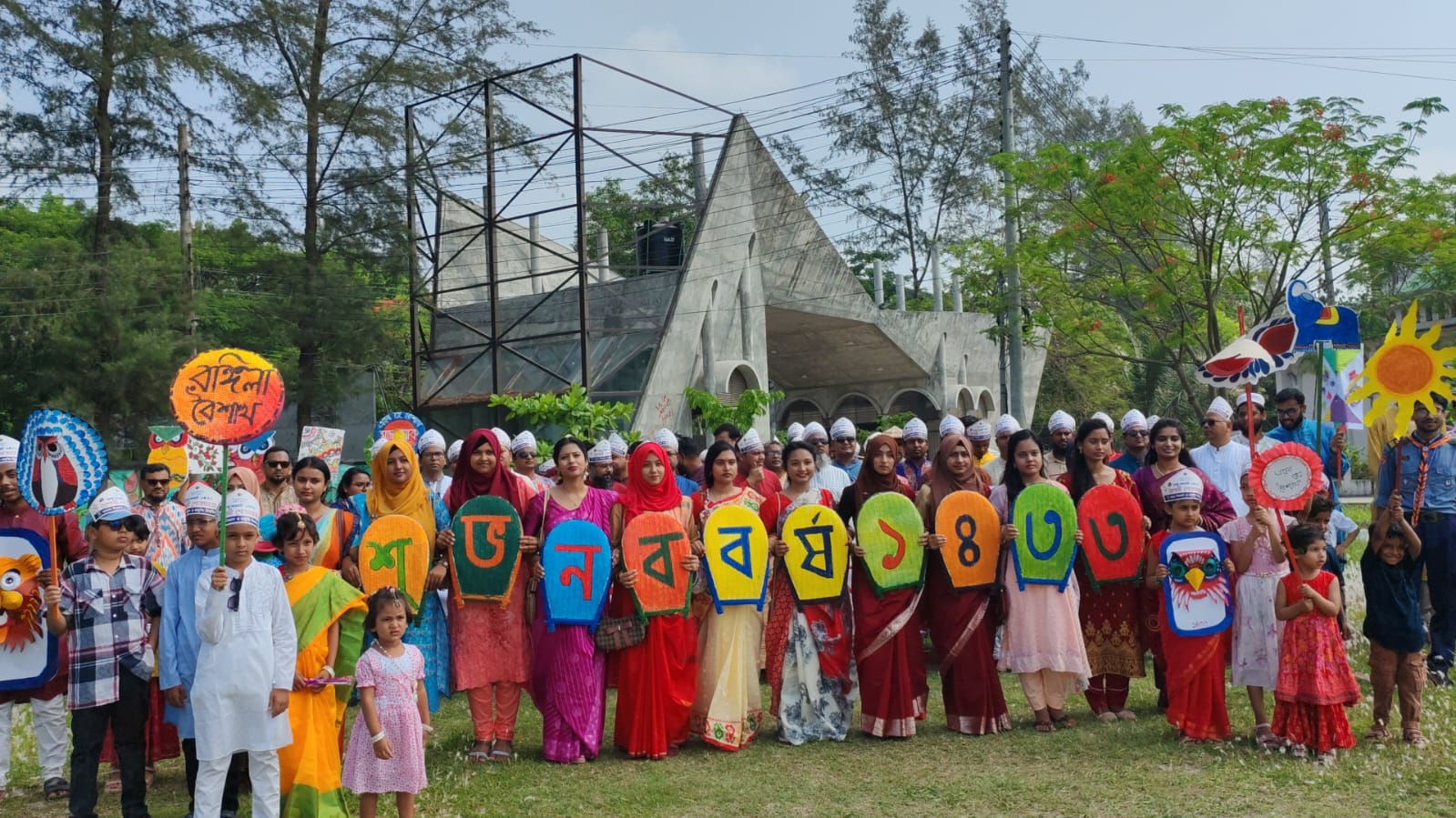 নানা আয়োজনে পাবিপ্রবিতে বাংলা নববর্ষ বরণ