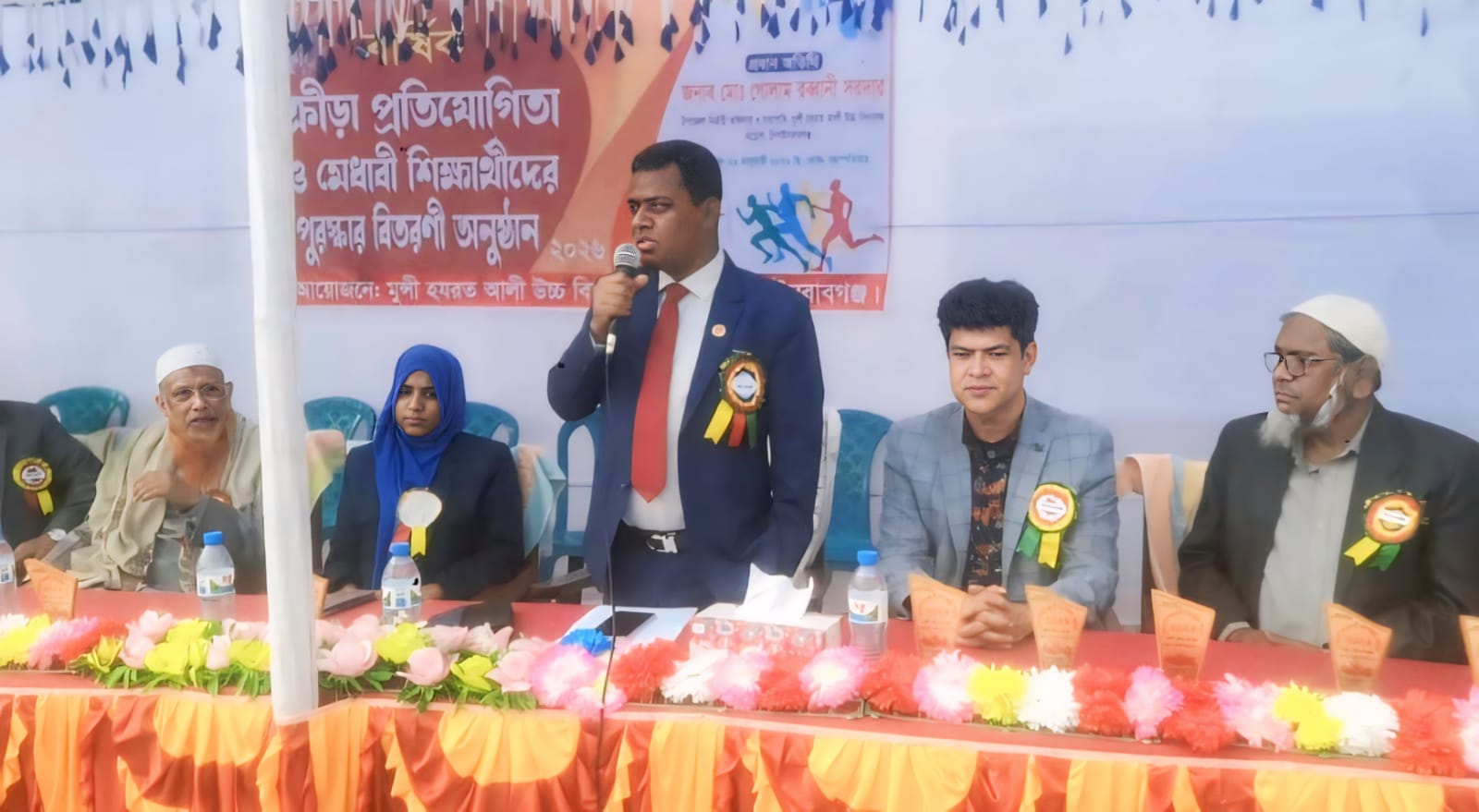 নাচোলে বার্ষিক ক্রীড়া প্রতিযোগীতা ও পুরস্কার বিতরণ অনুষ্ঠিত