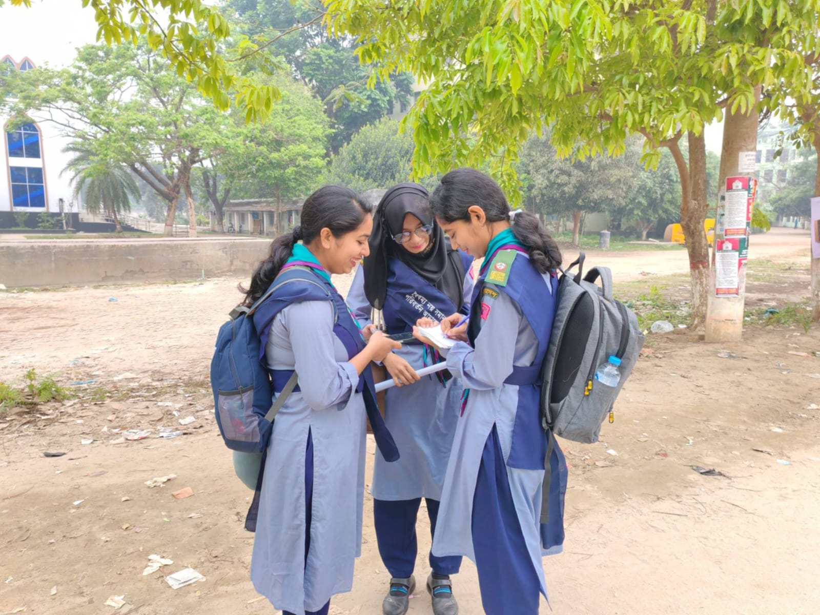 জাককানইবিতে রোভারদের ব্যতিক্রমী পদযাত্রা