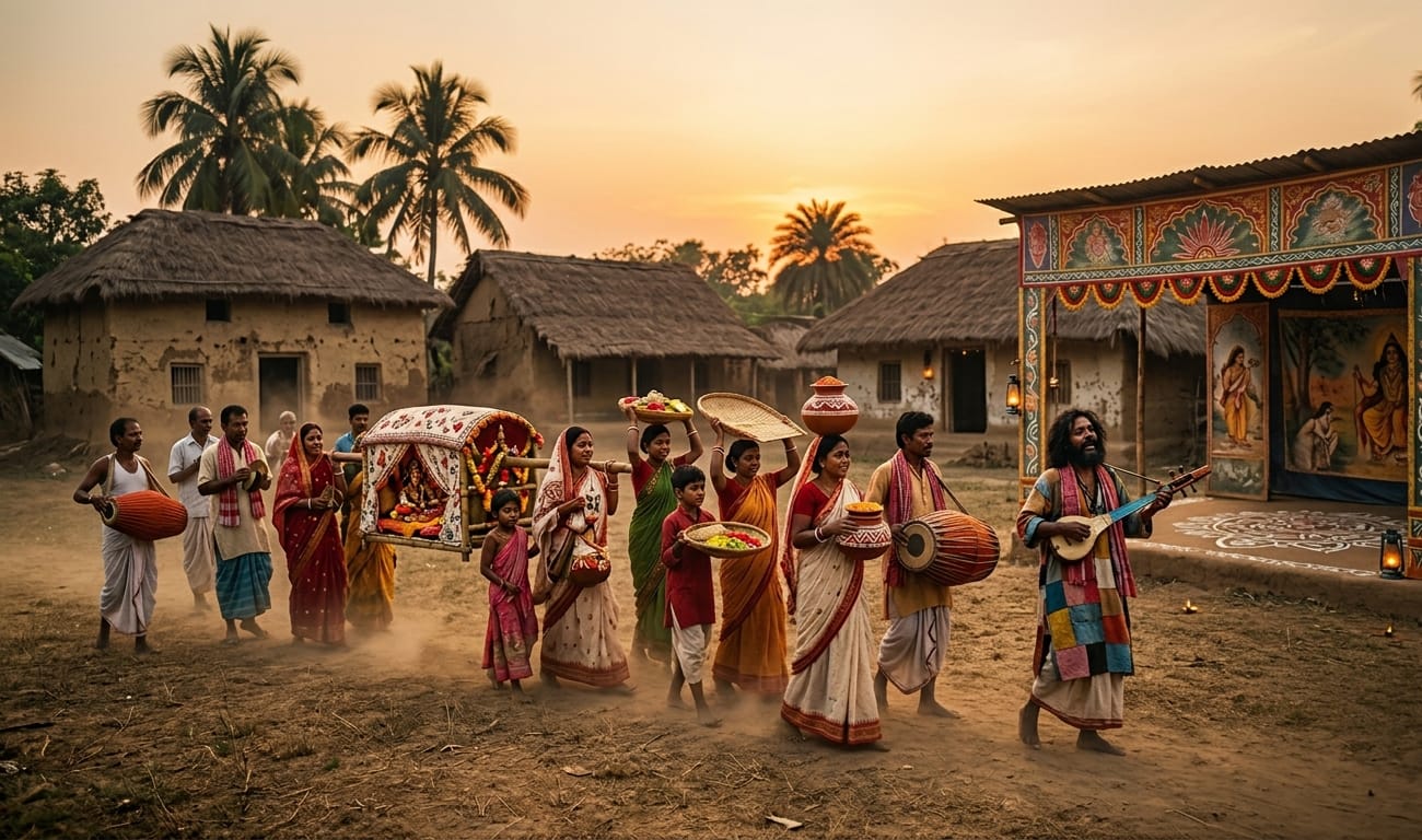 গ্রাম বাংলার হারিয়ে যাওয়া লোকজ উৎসব