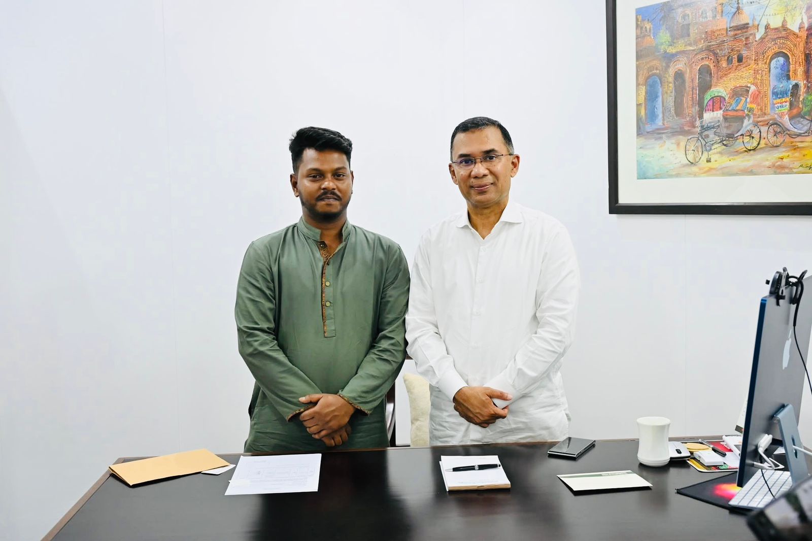 ‘তারেক রহমানের সঙ্গে সাক্ষাতের পর’ ছাত্রদলে যোগদান গকসু ভিপি
